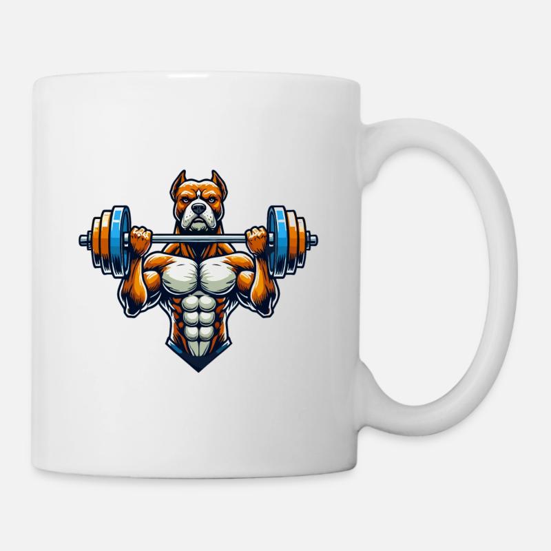 dressé - Mug blanc - blanc