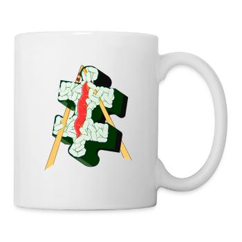 SUSHI PIECE - Mug - white - Right