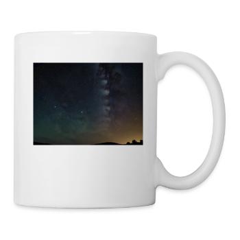 Sternenhimmel Nachthimmel Sterne Milchstraße - Tasse - Weiß - Rechts