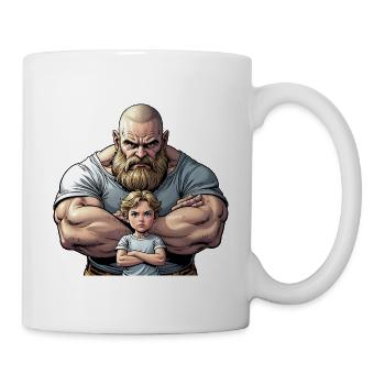 Strong man - Mug - white - Right