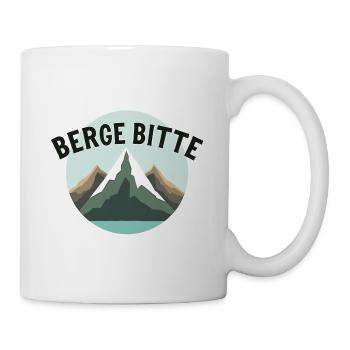 MOUNTAINS PLEASE - Mountain lovers and hikers - Mug - white - Right