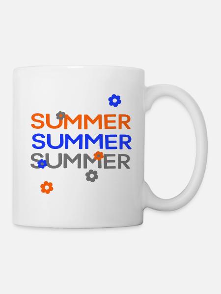 Summer - Tasse - Weiß