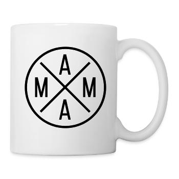 Mom Circle with Cross / Color Changing - Mug - white - Right