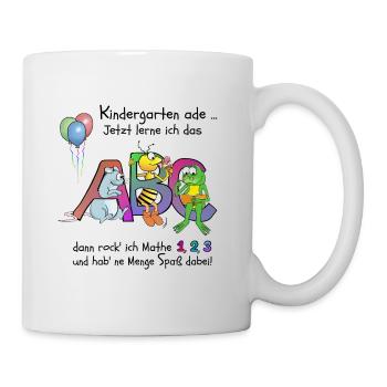 Das ABC - Tasse - Weiß - Rechts