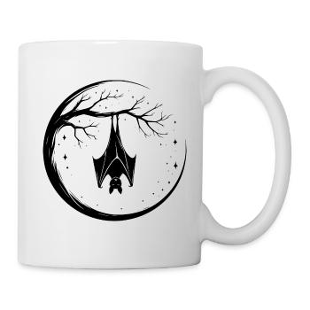 Chauve-souris - Mug blanc - blanc - Droite