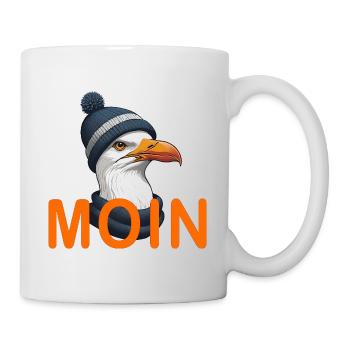 BONJOUR - Mug blanc - blanc - Droite