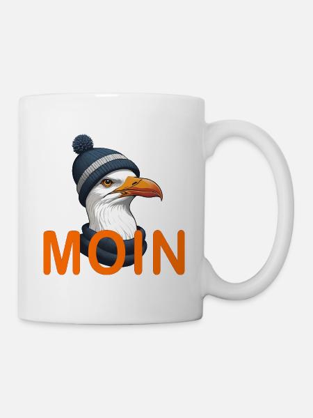 MOIN - Tasse - Weiß
