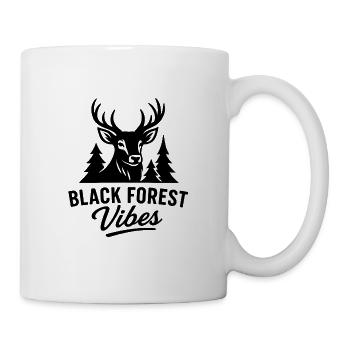 Black Forest Vibes Hirsch - Tasse - Weiß - Rechts