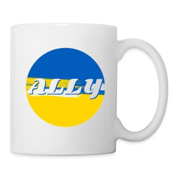 Ally Ukraine - Tasse - Weiß - Rechts