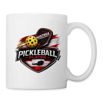 Pickleball ÖSTERREICH - Tasse - Weiß - Rechts