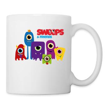 Monster / Alien Family - Tasse - Weiß - Rechts