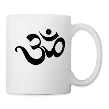 Om - Tasse - Weiß - Rechts