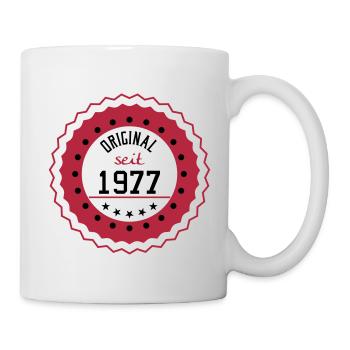 Original seit 1977 - Tasse - Weiß - Rechts