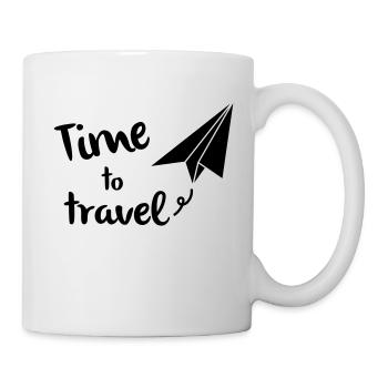 Time to travel - Mug - white - Right