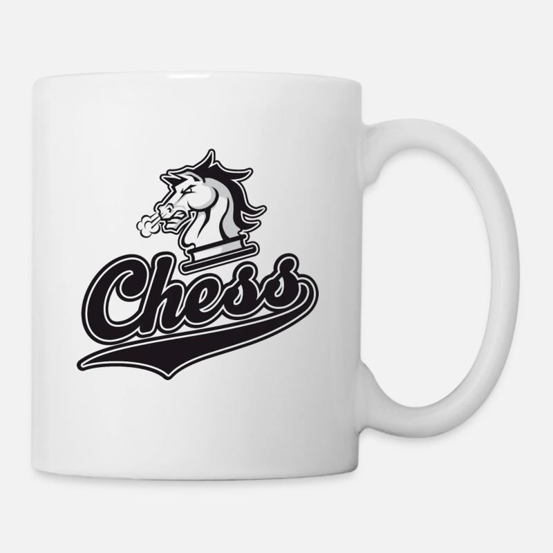Schachsport - Tasse - Weiß