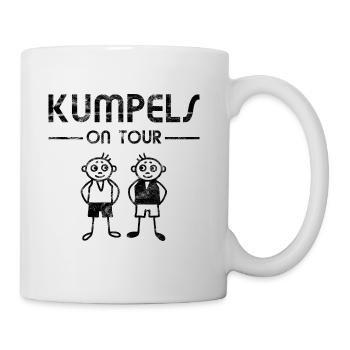 Kumpel Freunde Kumpels on Tour - Tasse - Weiß - Rechts