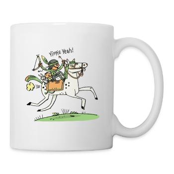 Pony - Tasse - Weiß - Rechts
