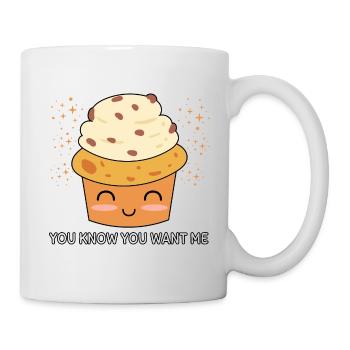 Vous savez que vous me voulez - Mug blanc - blanc - Droite