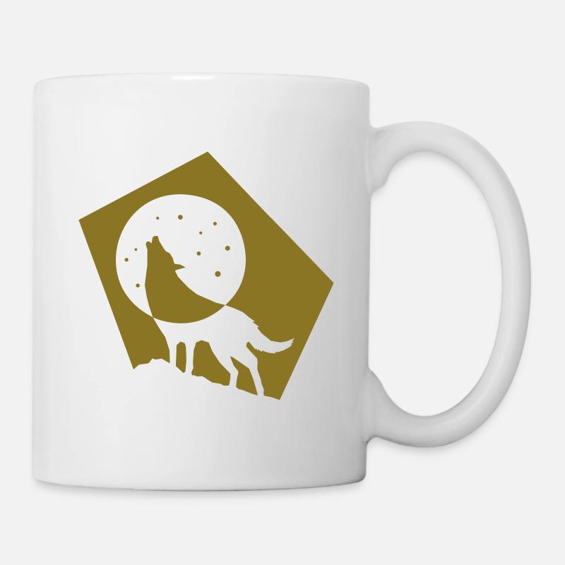Lupus - Tasse - Weiß