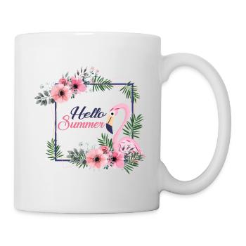 Sommer Sonne Strand Urlaub Meer Geschenkidee - Tasse - Weiß - Rechts