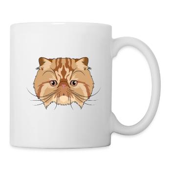 Chat persan chat cadeau homme femme enfant race - Mug blanc - blanc - Droite