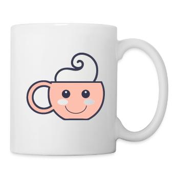 Tasse de cacao - Mug blanc - blanc - Droite