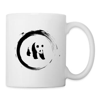 Panda - Tasse - Weiß - Rechts