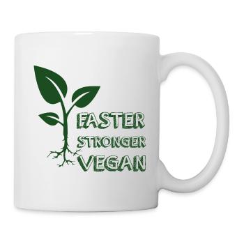 Vegan Shirt · Animal Welfare · Healthy Gift - Mug - white - Right