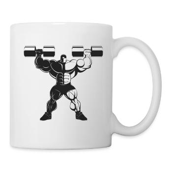 Bodybulding Musculation Entraînement Musculaire Fitness - Mug blanc - blanc - Droite