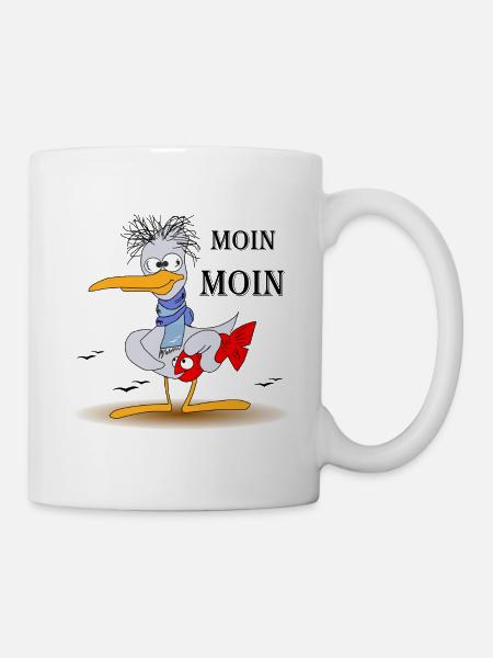 Moin Moin - Mug blanc - blanc