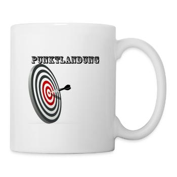 Punktlandung - Tasse - Weiß - Rechts