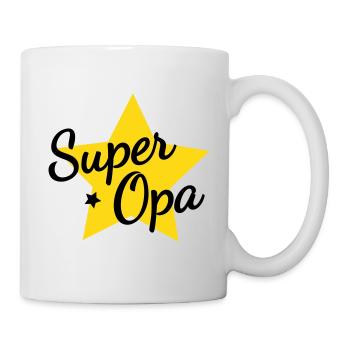 Super Opa - Tasse - Weiß - Rechts