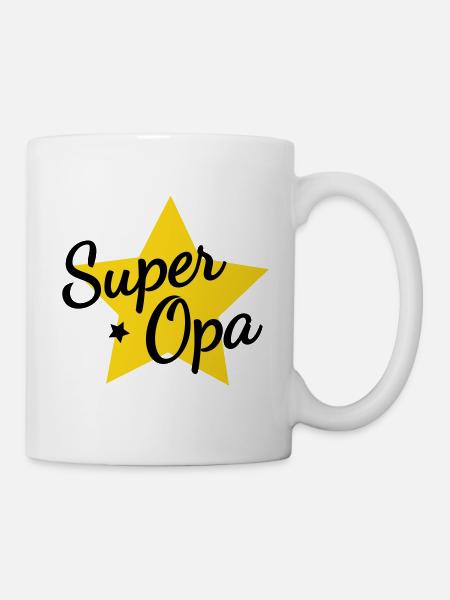 Super Opa - Tasse - Weiß