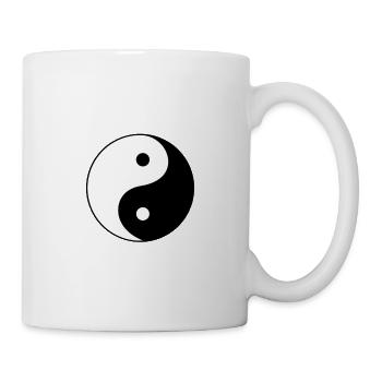 yin yang - Tasse - Weiß - Rechts