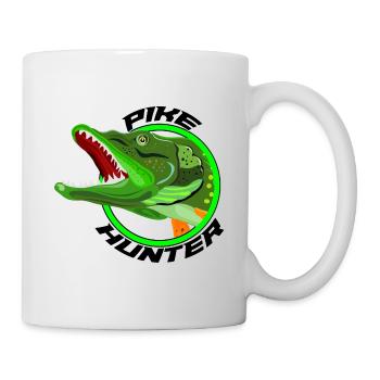 Hecht-Hecht - Tasse - Weiß - Rechts