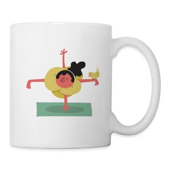Ich liebe Yoga - Mug - white - Right