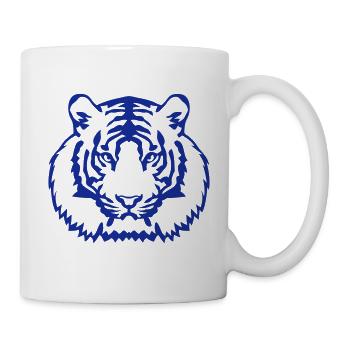 tigre animal sauvage 1 - Mug blanc - blanc - Droite