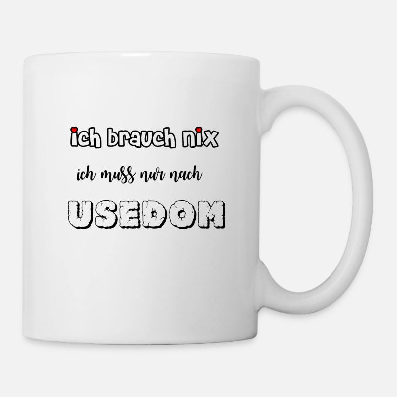i don't need anything - Mug - white