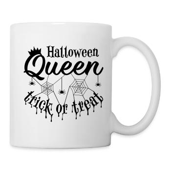 Halloween Queen - trick or treat - Mug - white - Right
