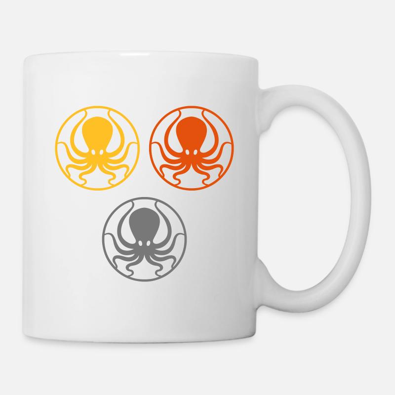 Octopus - Mug - white