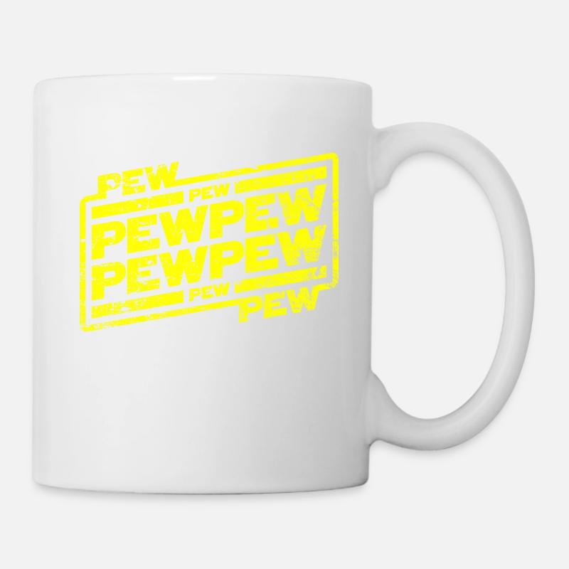 Pew Pew Pew - Mug - white