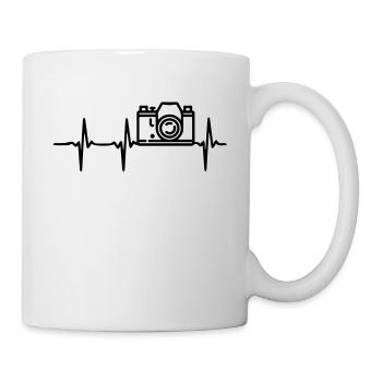 Heartbeat Photography - Tasse - Weiß - Rechts