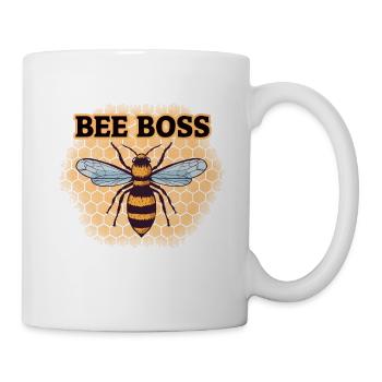 Bee Boss Beekeeping Lovers Honey-Bee - Mug - white - Right