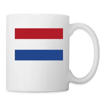 Flag of the Netherlands - Mug - white - Right