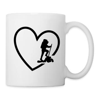 Hiking Mountaineering Mountains Nature - Mug - white - Right