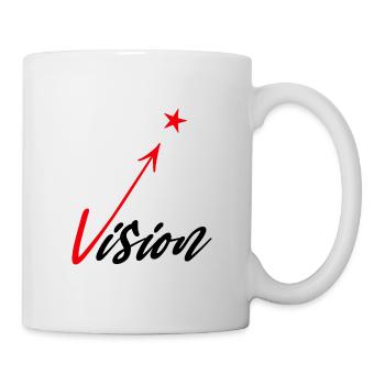 Vision, plan, avenir, rêve, visionnaire - Mug blanc - blanc - Droite