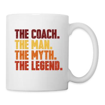 Coach coach mythe légende drôle cadeau - Mug blanc - blanc - Droite