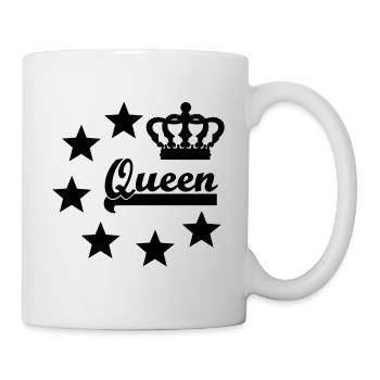 King Queen King Queen Crown Look assorti - Mug blanc - blanc - Droite