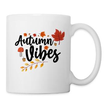 Fall vibes - Mug - white - Right