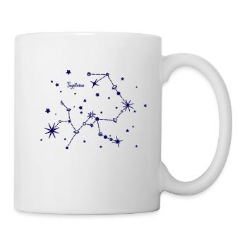 Schütze, Sagittarrius, Sternzeichen, Himmel - Tasse - Weiß - Rechts